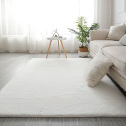 Beauty Home Πατάκι Rabbit Art 9640 67x140 Λευκό Beauty Home Πατάκι Rabbit Art 9640 67x140 Λευκό