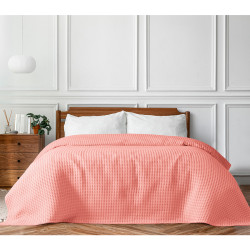 Beauty Home Πικέ μονή waffle Art 1990 Coral 170x240 Κοραλί Beauty Home Πικέ μονή waffle Art 1990 Coral 170x240 Κοραλί