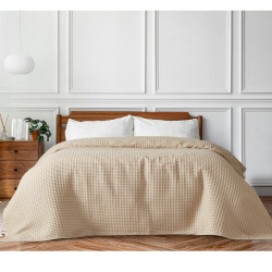 Beauty Home Πικέ μονή waffle Art 1990 Sand 170x240 Μπεζ Beauty Home Πικέ μονή waffle Art 1990 Sand 170x240 Μπεζ