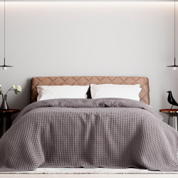 Beauty Home Πικέ μονή waffle Art 1990 Stone 170x240 Ανθρακίτης Beauty Home Πικέ μονή waffle Art 1990 Stone 170x240 Ανθρακίτης