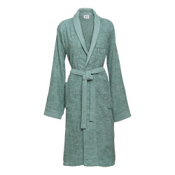 Beauty Home Μπουρνούζι με γιακά Art 3402 Σμαραγδί 2XL