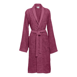 Beauty Home Μπουρνούζι με γιακά Art 3404 Δαμασκηνί 2XL