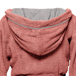 Beauty Home Μπουρνούζι με κουκούλα Art 3421 Κοραλί 2XL Beauty Home Μπουρνούζι με κουκούλα Art 3421 Κοραλί 2XL