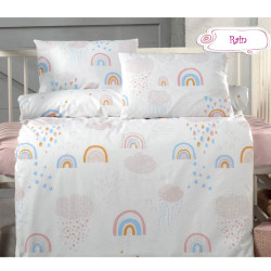 Beauty Home Σετ σεντόνια βρεφικά Art 5612 100x150 Σάπιο Μήλο Beauty Home Σετ σεντόνια βρεφικά Art 5612 100x150 Σάπιο Μήλο