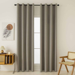 Beauty Home Ύφασμα κουρτίνας με το μέτρο Full Blackout σκίασης Total Art 8446 Φ280 Μπεζ Beauty Home Ύφασμα κουρτίνας με το μέτρο Full Blackout σκίασης Total Art 8446 Φ280 Μπεζ