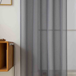 Beauty Home Ύφασμα κουρτίνας με το μέτρο γάζα Sharp Art 8448 Φ300 Άνθρακί Beauty Home Ύφασμα κουρτίνας με το μέτρο γάζα Sharp Art 8448 Φ300 Άνθρακί