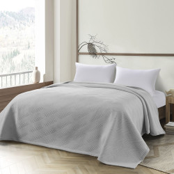 Beauty Home Κουβέρτα ζακάρ μονή Point Art 11175 170x270 Γκρι Beauty Home Κουβέρτα ζακάρ μονή Point Art 11175 170x270 Γκρι