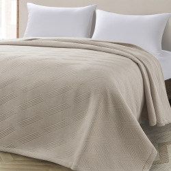 Beauty Home Κουβέρτα ζακάρ μονή Point Art 11175 170x270 Άμμου