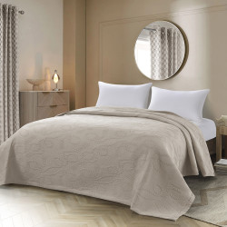 Beauty Home Κουβέρτα ζακάρ μονή Frame Art 11176 170x270 Άμμου Beauty Home Κουβέρτα ζακάρ μονή Frame Art 11176 170x270 Άμμου