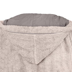 Beauty Home Μπουρνούζι εφηβικό Art 3432 Γκρι 10-12 ετών Beauty Home Μπουρνούζι εφηβικό Art 3432 Γκρι 10-12 ετών