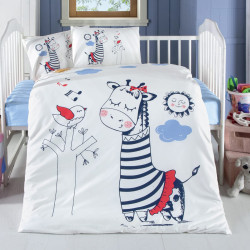 Beauty Home Σετ σεντόνια βρεφικά Art 5618 100x150 Μπλε Beauty Home Σετ σεντόνια βρεφικά Art 5618 100x150 Μπλε