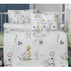 Beauty Home Σετ σεντόνια βρεφικά Art 5622 100x150 Πράσινο Beauty Home Σετ σεντόνια βρεφικά Art 5622 100x150 Πράσινο