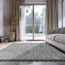 Beauty Home Πατάκι Motion Art 9649 67x140 Γκρι Beauty Home Πατάκι Motion Art 9649 67x140 Γκρι