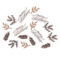 Beauty Home ΧΑΡΤΙΝΑ ΚΟΜΦΕΤΙ  “Merry Christmas”  2 – 4,5cm 100 ΤΜΧ Beauty Home ΧΑΡΤΙΝΑ ΚΟΜΦΕΤΙ  “Merry Christmas”  2 – 4,5cm 100 ΤΜΧ