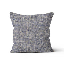 Beauty Home ΜΑΞΙΛΑΡΟΘΗΚΗ ΜΠΛΕ ΚΑΡΩ ΓΡΑΜΜΕΣ