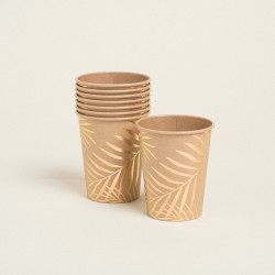 Beauty Home ΠΟΤΗΡΙΑ ΚΡΑΦΤ ΤΡΟΠΙΚΟ ΧΡΥΣΟ 8 ΤΜΧ  255ML Beauty Home ΠΟΤΗΡΙΑ ΚΡΑΦΤ ΤΡΟΠΙΚΟ ΧΡΥΣΟ 8 ΤΜΧ  255ML