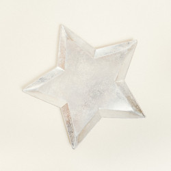 Beauty Home ΜΕΤΑΛΛΙΚΟΣ ΔΙΣΚΟΣ ΑΣΤΕΡΙ ΑΣΗΜΙ 57,5 x 60 x 2,5 CM Beauty Home ΜΕΤΑΛΛΙΚΟΣ ΔΙΣΚΟΣ ΑΣΤΕΡΙ ΑΣΗΜΙ 57,5 x 60 x 2,5 CM