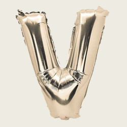 Beauty Home ΜΠΑΛΟΝΙ ΓΡΑΜΜΑ “V” 36cm-ΧΡΥΣΟ Beauty Home ΜΠΑΛΟΝΙ ΓΡΑΜΜΑ “V” 36cm-ΧΡΥΣΟ