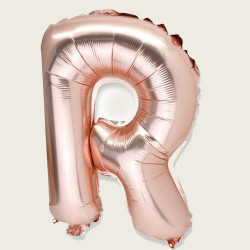 Beauty Home ΜΝΠΑΛΟΝΙ ΓΡΑΜΜΑ “R”  36cm ΡΟΖ ΧΡΥΣΟ Beauty Home ΜΝΠΑΛΟΝΙ ΓΡΑΜΜΑ “R”  36cm ΡΟΖ ΧΡΥΣΟ