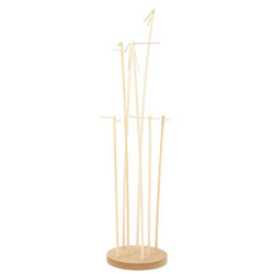 Beauty Home ΞΥΛΙΝΗ ΒΑΣΗ ΓΙΑ 7 ΜΠΑΛΟΝΙΑ 17cm x 68cm