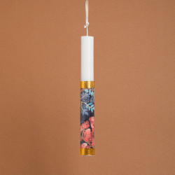 Beauty Home ΛΑΜΠΑΔΑ ΣΤΟΛΙΣΜΕΝΗ ΒΕΛΟΥΔΟ ΜΠΛΕ ΛΟΥΛΟΥΔΙΑ ΣΕ ΣΥΣΚΕΥΑΣΙΑ ΔΩΡΟΥ