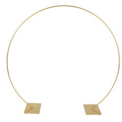 Beauty Home ΜΕΤΑΛΛΙΚΟΣ ΚΥΚΛΟΣ ΧΡΥΣΟΣ ΜΕ ΑΝΟΙΓΜΑ 55 x 51 cm Beauty Home ΜΕΤΑΛΛΙΚΟΣ ΚΥΚΛΟΣ ΧΡΥΣΟΣ ΜΕ ΑΝΟΙΓΜΑ 55 x 51 cm