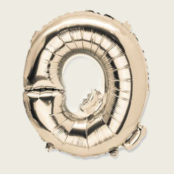 Beauty Home ΜΠΑΛΟΝΙ ΓΡΑΜΜΑ “Q” 36cm ΧΡΥΣΟ Beauty Home ΜΠΑΛΟΝΙ ΓΡΑΜΜΑ “Q” 36cm ΧΡΥΣΟ