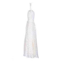 Beauty Home ΦΟΥΝΤΑ ΑΠΟ ΔΑΝΤΕΛΕΣ 50 cm  Εκρού Beauty Home ΦΟΥΝΤΑ ΑΠΟ ΔΑΝΤΕΛΕΣ 50 cm  Εκρού