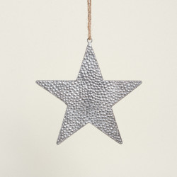 Beauty Home ΜΕΤΑΛΛΙΚΟ ΑΣΤΕΡΙ ΑΣΗΜΙ 31 cm Beauty Home ΜΕΤΑΛΛΙΚΟ ΑΣΤΕΡΙ ΑΣΗΜΙ 31 cm