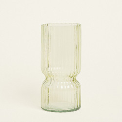 Beauty Home ΒΑΖΟ ΡΙΓΕ 11 x 23 CM ΛΑΔΙ