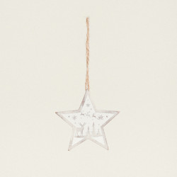 Beauty Home ΞΥΛΙΝH ΦΙΓΟΥΡA ΑΣΤΕΡΙ ΜΕ ΕΛΑΤΑ