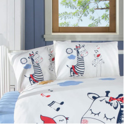 Beauty Home Ζεύγος μαξιλαροθήκες βρεφικές Art 5618 35x45 Μπλε Beauty Home Ζεύγος μαξιλαροθήκες βρεφικές Art 5618 35x45 Μπλε