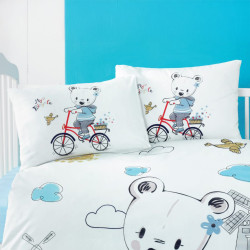 Beauty Home Ζεύγος μαξιλαροθήκες βρεφικές Art 5620 35x45 Μπλε Beauty Home Ζεύγος μαξιλαροθήκες βρεφικές Art 5620 35x45 Μπλε