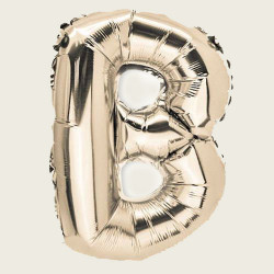 Beauty Home ΜΠΑΛΟΝΙ ΓΡΑΜΜΑ “B” 36cm ΧΡΥΣΟ Beauty Home ΜΠΑΛΟΝΙ ΓΡΑΜΜΑ “B” 36cm ΧΡΥΣΟ