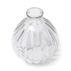 Beauty Home ΒΑΖΑΚΙ ΓΥΑΛΙΝΟ ΡΕΤΡΟ 8.5X9.5CM