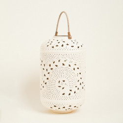 Beauty Home ΦΑΝΑΡΙ ΜΕΤΑΛΙΚΟ ΕΚΡΟΥ 51 x 28 cm Beauty Home ΦΑΝΑΡΙ ΜΕΤΑΛΙΚΟ ΕΚΡΟΥ 51 x 28 cm