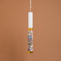 Beauty Home ΛΑΜΠΑΔΑ ΣΤΟΛΙΣΜΕΝΗ ΒΕΛΟΥΔΟ ΕΚΡΟΥ ΛΟΥΛΟΥΔΙΑ ΣΕ ΣΥΣΚΕΥΑΣΙΑ ΔΩΡΟΥ