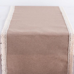 Beauty Home ΡΑΝΝΕΡ ΥΦΑΣΜΑΤΙΝΟ ΜΕ ΔΑΝΤΕΛΑ 30 cm x 1.5m Beauty Home ΡΑΝΝΕΡ ΥΦΑΣΜΑΤΙΝΟ ΜΕ ΔΑΝΤΕΛΑ 30 cm x 1.5m