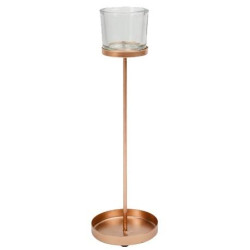 Beauty Home ΚΗΡΟΠΗΓΙΟ BILBAO ΡΟΖ ΧΡΥΣΟ 9.5 X 32 CM Beauty Home ΚΗΡΟΠΗΓΙΟ BILBAO ΡΟΖ ΧΡΥΣΟ 9.5 X 32 CM