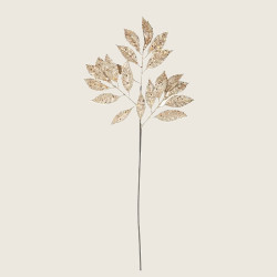 Beauty Home ΚΛΑΔΙ ΜΕ ΠΑΓΙΕΤΕΣ ΧΡΥΣΟ 70cm Beauty Home ΚΛΑΔΙ ΜΕ ΠΑΓΙΕΤΕΣ ΧΡΥΣΟ 70cm