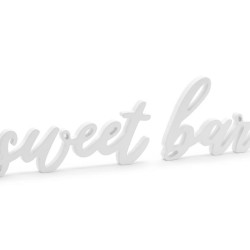 Beauty Home ΞΥΛΙΝΟ ΔΙΑΚΟΣΜΗΤΙΚΟ “SWEET BAR” 37x10cm Beauty Home ΞΥΛΙΝΟ ΔΙΑΚΟΣΜΗΤΙΚΟ “SWEET BAR” 37x10cm