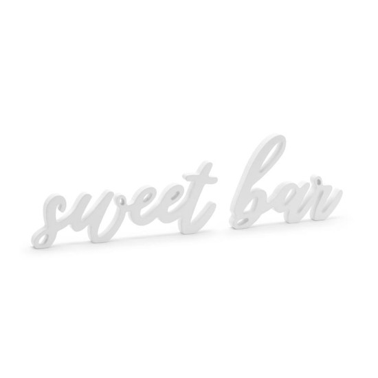 Beauty Home ΞΥΛΙΝΟ ΔΙΑΚΟΣΜΗΤΙΚΟ “SWEET BAR” 37x10cm