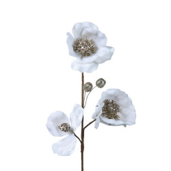 Beauty Home ΛΟΥΛΟΥΔΙ ΒΕΛΟΥΔΙΝΟ ΜΕ ΧΡΥΣΟ ΓΚΛΙΤΕΡ 58 cm