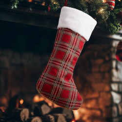 Beauty Home ΚΑΛΤΣΑ 50 x 30 CM ΣΤΟΦΑ ΚΑΡΩ ΚΟΚΚΙΝΟ Beauty Home ΚΑΛΤΣΑ 50 x 30 CM ΣΤΟΦΑ ΚΑΡΩ ΚΟΚΚΙΝΟ