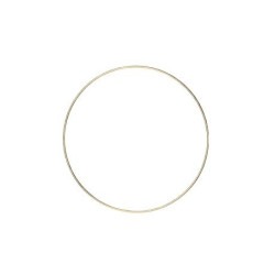 Beauty Home ΜΕΤΑΛΛΙΚΟΣ ΚΥΚΛΟΣ ΧΡΥΣΟΣ 20 CM Beauty Home ΜΕΤΑΛΛΙΚΟΣ ΚΥΚΛΟΣ ΧΡΥΣΟΣ 20 CM