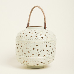 Beauty Home ΦΑΝΑΡΙ ΜΕΤΑΛΙΚΟ ΜΕΝΤΑ 30 x 28 cm Beauty Home ΦΑΝΑΡΙ ΜΕΤΑΛΙΚΟ ΜΕΝΤΑ 30 x 28 cm