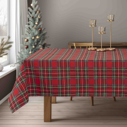 Beauty Home ΤΡΑΠΕΖΟΜΑΝΤΗΛΟ  ΚΑΡΩ ΚΟΚΚΙΝΟ ΠΡΑΣΙΝΟ   135 x 135 cm Beauty Home ΤΡΑΠΕΖΟΜΑΝΤΗΛΟ  ΚΑΡΩ ΚΟΚΚΙΝΟ ΠΡΑΣΙΝΟ   135 x 135 cm