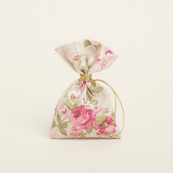 Beauty Home ΠΟΥΓΚΙ 12 x 17 cm ΦΛΟΡΑΛ VINTAGE ΜΠΕΖ ΦΟΝΤΟ Beauty Home ΠΟΥΓΚΙ 12 x 17 cm ΦΛΟΡΑΛ VINTAGE ΜΠΕΖ ΦΟΝΤΟ