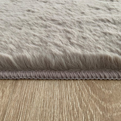 Beauty Home Χαλί Rabbit Art 9642 160x230 Μόκα