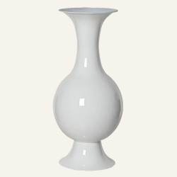 Beauty Home Μεταλλικό Βάζο Λευκό 25 x 56 cm Beauty Home Μεταλλικό Βάζο Λευκό 25 x 56 cm